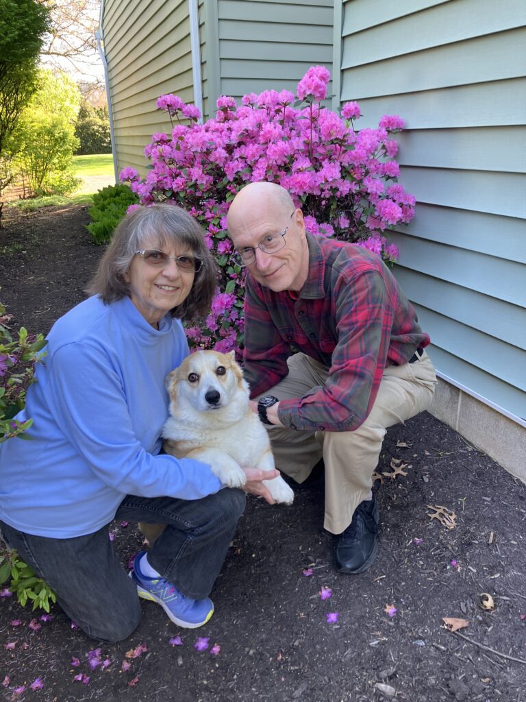 Twila and Paul with Flower