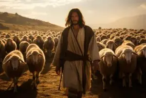 The shepherd, Jesus