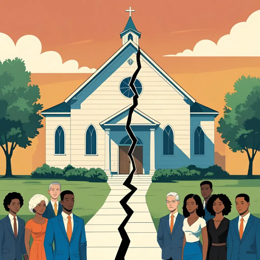 A divided church