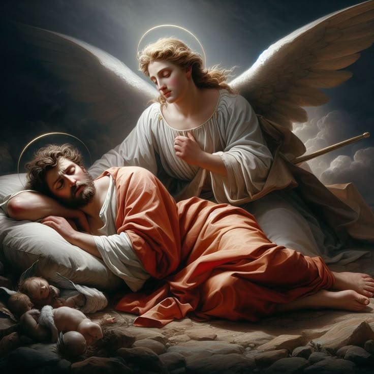 Angel visits Joseph in dream