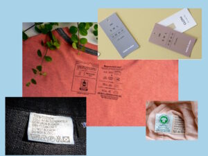 Labels on clothing
